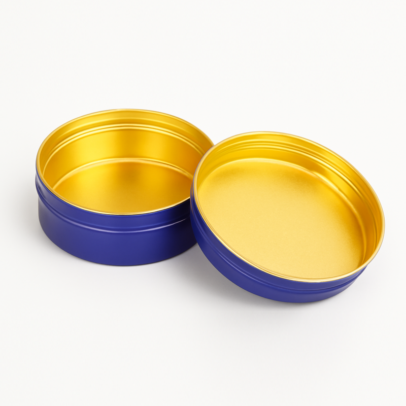 Round Metal Tin Boxes